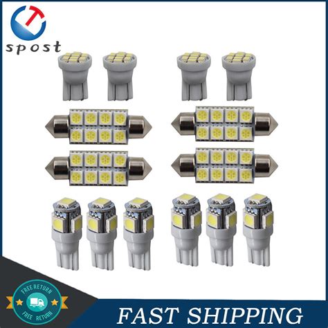 Car Interior LED Lamp Package Kit For 99 16 Ford F150 F250 F350 12V