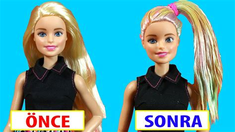 Barbie Mix Color Oyuncak Bebek Ile Muhte Em Sa Modelleri Evciliktv