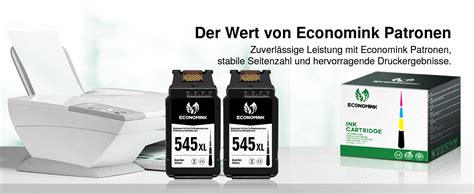 Economink Xl Schwarz Kompatibel F R Canon Druckerpatronen Pg