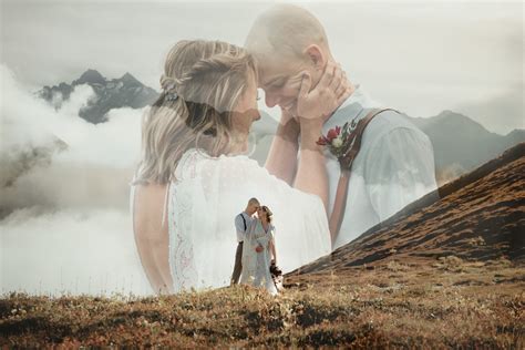 Foggy Hatcher Pass Elopement