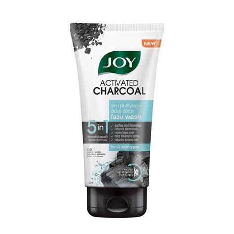 Joy Activated Charcoal Skin Purifying Deep Detox Face Wash Ml