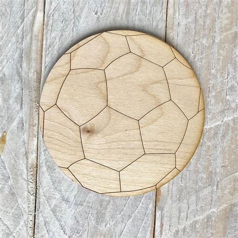 Plywood Football 10 Pack Woodenshapecompany