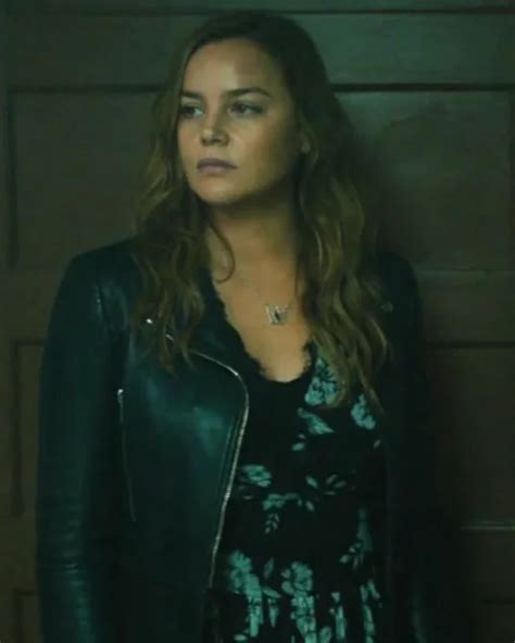 Detained 2024 Abbie Cornish Black Jacket