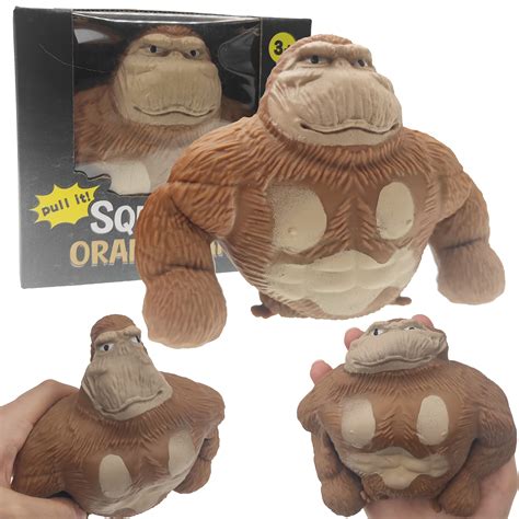 Monkey Toy Figure For Kids And Adults Decompress And Stretch Stress