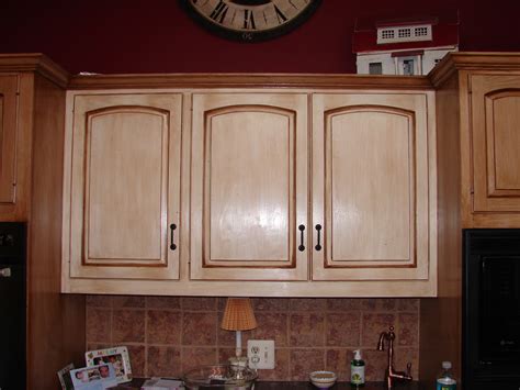 Distressed Kitchen Cabinets