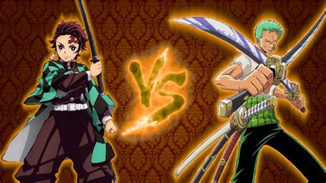 Duel Master Pedang, Tanjiro Vs Zoro Siapakah yang Keluar Menjadi Pemenang