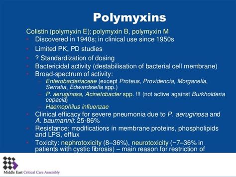 Managment Of Resistant Gram Negative Infections