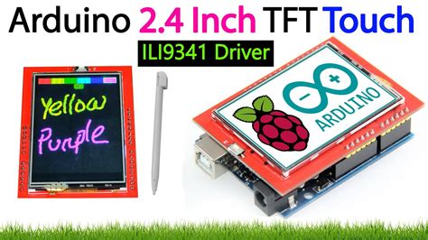 Getting Started With Arduino 2 4 Touch Screen LCD Shield ILI9341