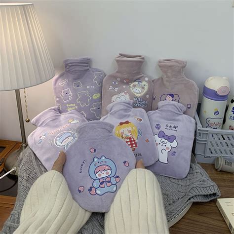 Heating Pad Hot Water Bag Water Injection Girls Belly Filling Waist Irrigation Warm Water Bag