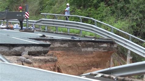 Chine Effondrement D Une Autoroute EVN 02 05 2024 Auvio