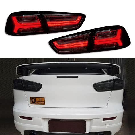 Amazon Vland Led Tail Lights For Mitsubishi Lancer Evo X