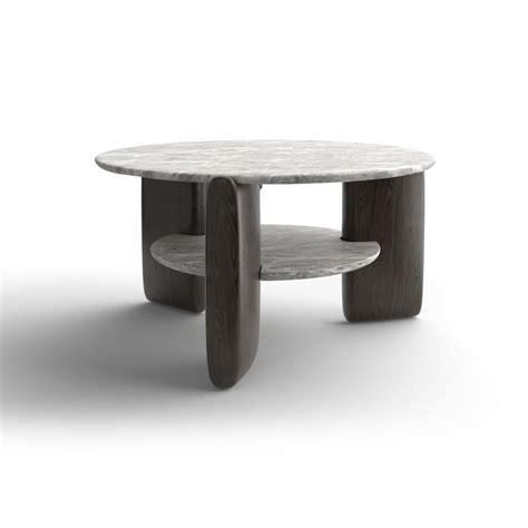 Tacchini Kanji 1kan77 Coffee Table Grey T49matt Fior Di Pesco