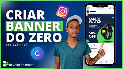 Como Fazer Um BANNER PROFISSIONAL No CANVA Para O INSTAGRAM Pelo