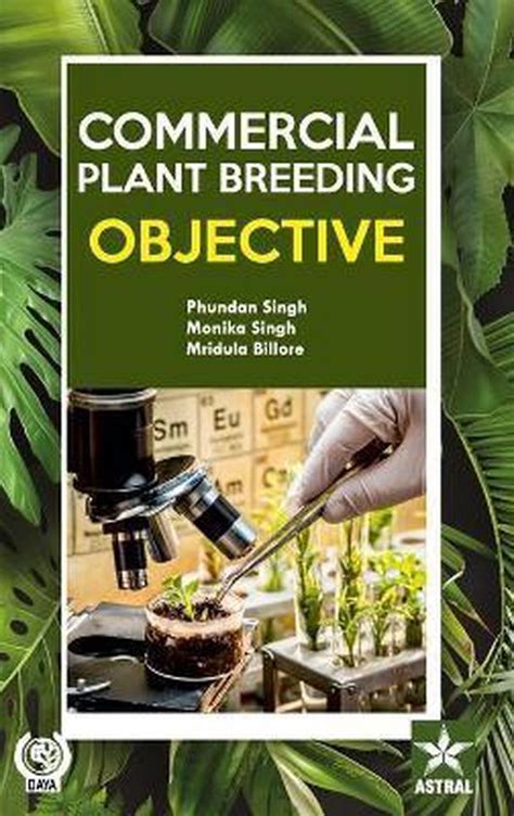 Commercial Plant Breeding Phundan Singh 9789390371877 Boeken