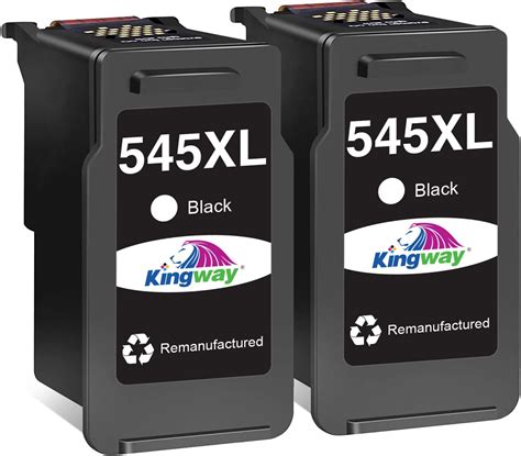 Kingway Remanufactured 545XL Black Ink Cartridges For Canon PG 545XL