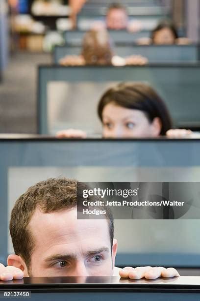 116 Man Peering Over Wall Stock Photos High Res Pictures And Images