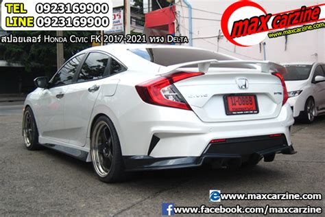 สปอยเลอร์ Honda Civic Fk 2017 2021 สปอยเลอร์civicfk สปอยเลอร์civicfc