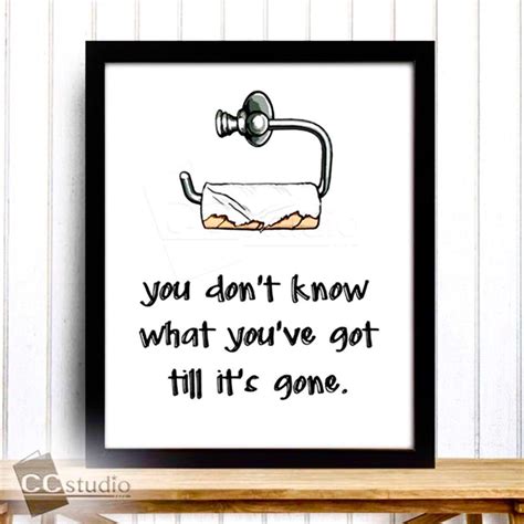 Funny Bathroom Art Funny Toilet Paper Bathroom Print Funny Etsy