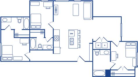 Rates/Floorplans of Studio, 1, 2, 3, 4 Bedroom Apartments Tuscaloosa, AL