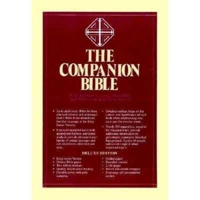 Companion Bible Kjv By E W Bullinger Leather Bound Target