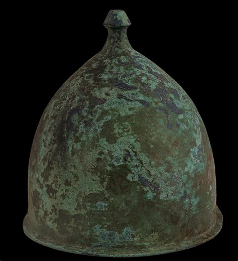 Sold Price A Roman Bronze Montefortino Helmet 2nd Century Bc