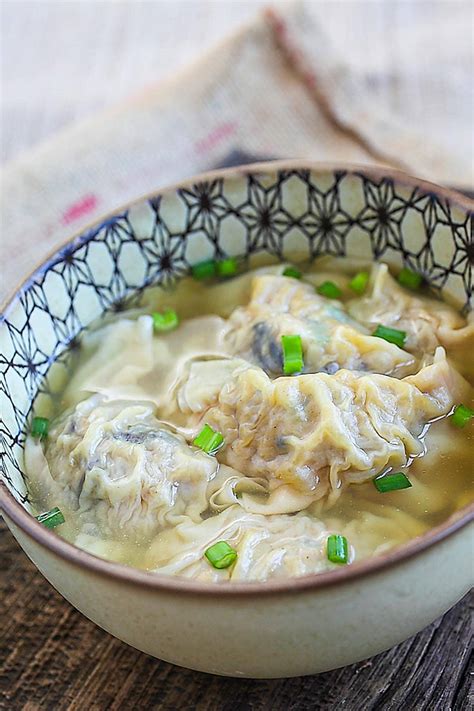 Pork Dumpling Soup Delicious Chinese Recipe Rasa Malaysia