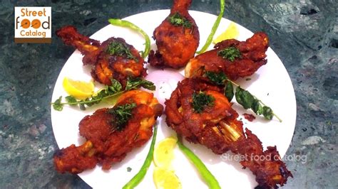 Home Style Chicken Legs Fry Spicy And Simple Chicken Leg Fry Recipe Indian Street Food