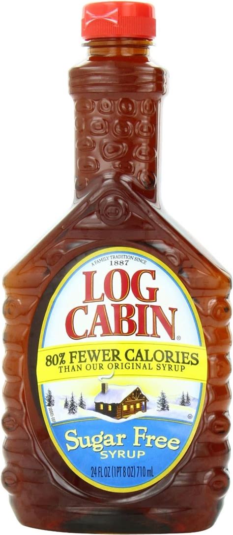 Log Cabin Sugar Free Syrup For Pancakes And Waffles 24 Oz