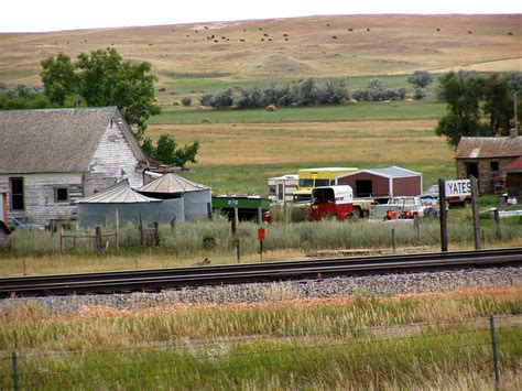 Yates Montana Wibaux County Yates Began In 1888 As A Sta Flickr