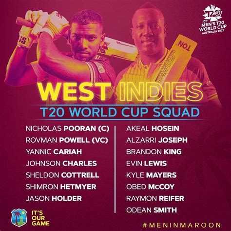Icc World Cup 2025 West Indies Squad Aurora Jade
