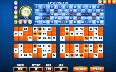 Bingo Gratis Juega En L Nea En Silvergames