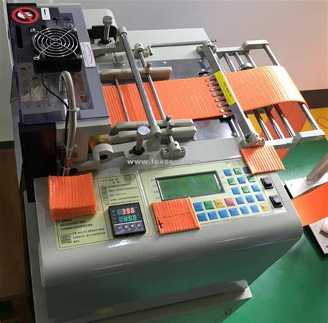 Computer Controlled Tape Cutter Hot And Cold Knife Foxsew