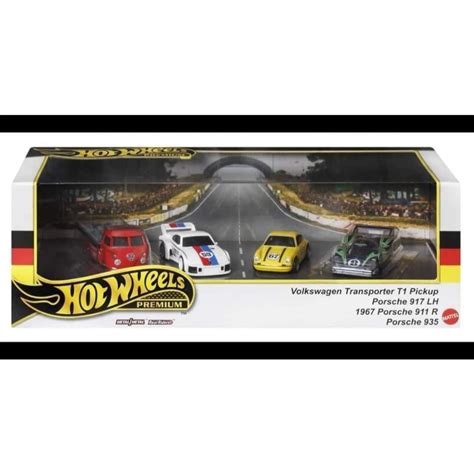 Hot Wheels Premium Collector Set Porsche Shopee Malaysia