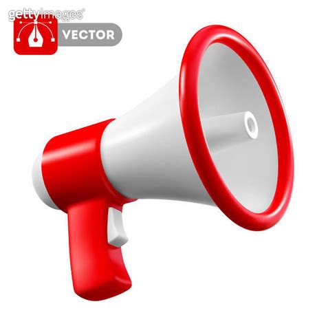 Megaphone Speaker 3d Voice Amplifier 1476456694 게티이미지뱅크