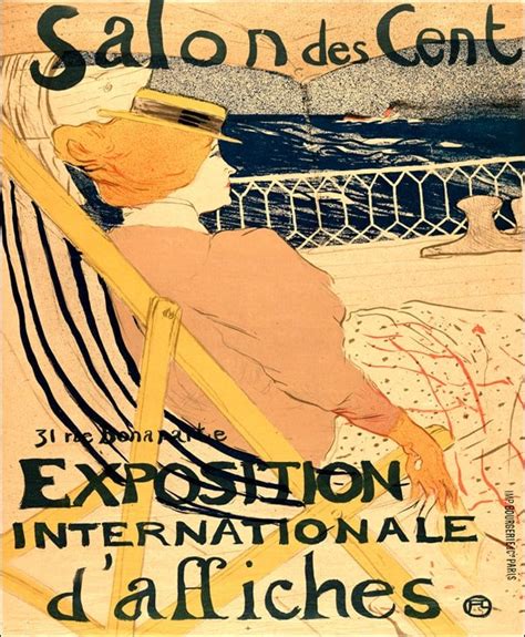 Galeria Plakatu Plakat Salon Des Cent Exposition Internationale D