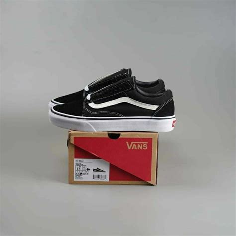 รองเท้า Vans Old Skool Classics Black White Shopee Thailand