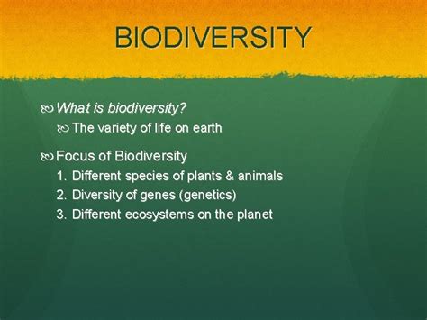 Biodiversity Learning Target Biodiversity What Is Biodiversity The