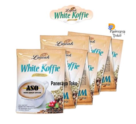 Luwak White Koffie 1 Renceng Isi 10 Sachet Lazada Indonesia