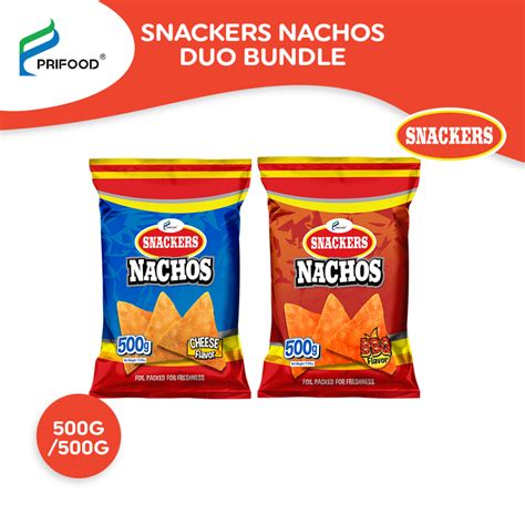 Snackers Nachos Duo Bundle Nachos Cheese G Nachos Bbq G