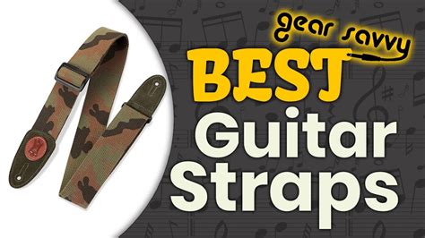 Best Guitar Straps 🎸 The Best Options Reviewed Gear Savvy Youtube