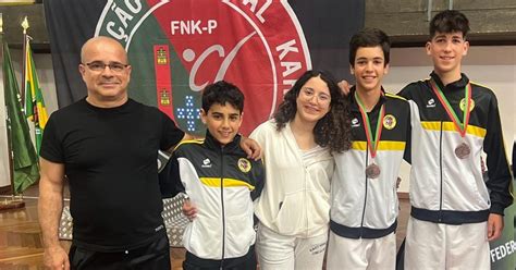 Karatecas Avenses Conquistam Duas Medalhas No Campeonato Nacional De