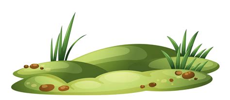 Patch with grass transparent clipart - WikiClipArt