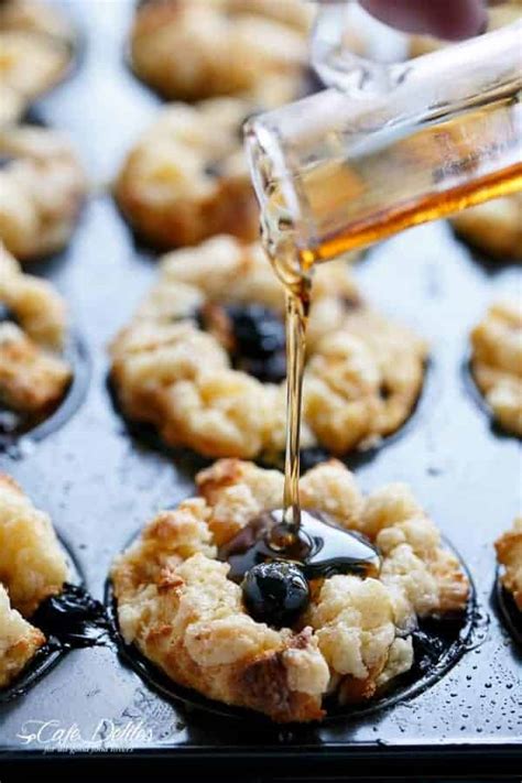 Lemon Blueberry Cheesecake French Toast Streusel Muffins Cafe Delites
