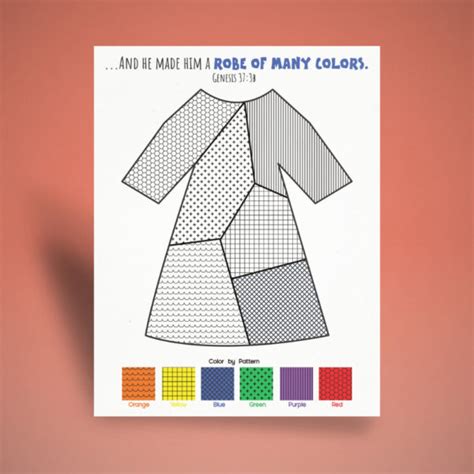 Josephs Coat Of Many Colors Craft Learning Good News
