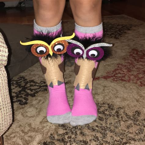 Crazy Sock Day! Owl Socks! | Crazy socks, Crazy socks for kids, Owl socks