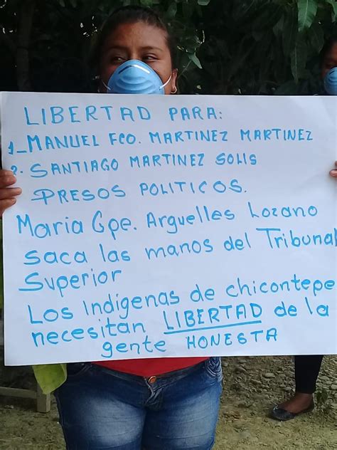 Bit Coras Pol Ticas Claman Libertad Para Luchadores Sociales