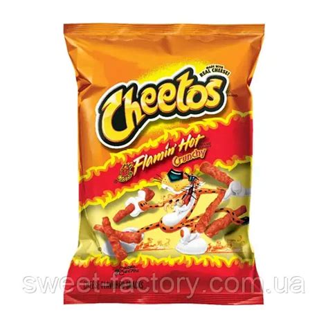 Купить Cheetos Crunchy Flamin Hot g цена Prom ua ID