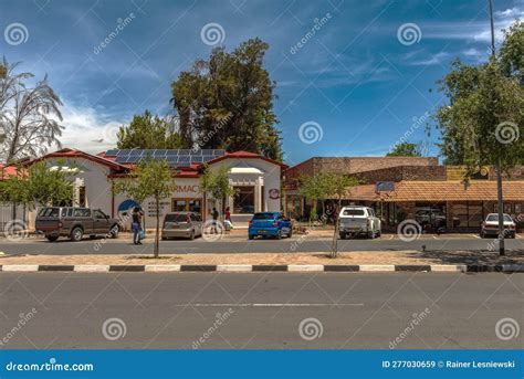 Busy Main Street In Omaruru Erongo Namibia Editorial Stock Image