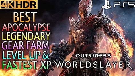 Best Apocalypse Gear Farm Fastest Xp Gear Farm Outriders Worldslayer