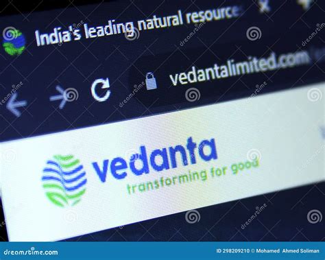 Vedanta Mining Company Logo Editorial Image Image Of Mining